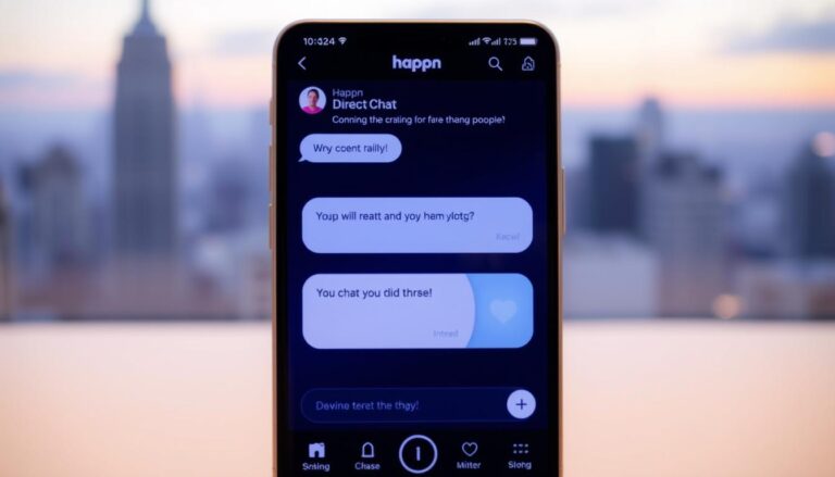 Happn, chat direct, expérience, proximité